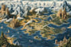 make fantasy map illustration