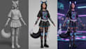 sculpt game ready nsfw vrchat avatars in blender, optimized for quest or PC