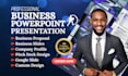 create custom powerpoint presentation, redesign business presentation