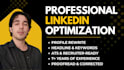 create, rewrite and optimize your linkedin profile