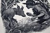 create a superior linocut illustration