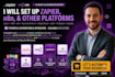 set up zapier n8n wix woocommerce shipstation zoho hubspot shopify automation