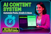 build a personalised ai content system that automates your posts and idea
