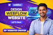 design a modern webflow website, webflow expert, webflow design
