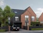 render external building, modern residence flat, remodel internal small house