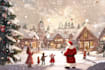 create festive holiday christmas design illustration