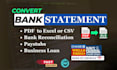 convert bank statement pdf to excel