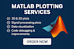 write matlab code, create plots, and solve tasks