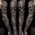 create a tattoo design of tattoo sleeve