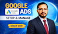 set up and manage google ads campaigns as a PPC ads manager