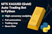 build a python mt5 xauusd auto trading bot