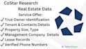 provided tenants, property owners with research using costar