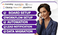 install espo crm hubspot automation monday board setup pipedrive workflow crm