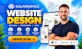 build squarespace website design redesign square space website development