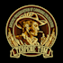 design a dramatic steampunk emblem with industrial machinery themes