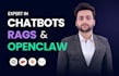 develop an ai chatbot and ai agent with rag, langchain and openai