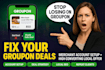 setup groupon merchant account and high converting local deal
