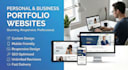 create responsive personal and business portfolio website