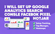 setup google analytics search console facebook pixel hotjar