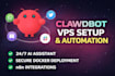 automate your business with open claw, clawdbot, moltbot