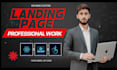 develop a professional, responsive, and high converting landing page
