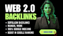 build web 2 0 backlinks