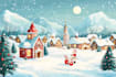 draw birthday, greeting, christmas card, postcard
