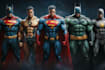 write a superhero comic book