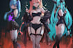 illustrate anime character illustration