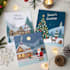 make christmas illustrations cards for you