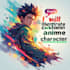 draw anime vtuber character illustration