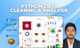 clean, analyze and visualize your data using python and pandas