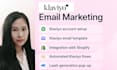setup optimized klaviyo email marketing flows for ecommerce