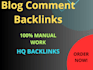 do 500 unique blog comments only in 5 dollars