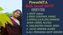 setup SMTP email server and send bulk email campaign