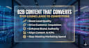 write expert saas and b2b content for your business