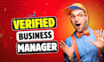 create fresh verified fb business manager and ads account