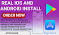 do app promotion, game promotion, app install, app download, ios app install