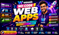 build custom weweb web app saas platform client portal and business dashboard
