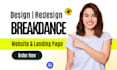 design, redesign, or clone a website using breakdance builder