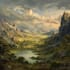 digitally paint fantasy landscape
