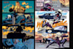 draw comic book, cartoon comic art, comic page illustration as comic artist