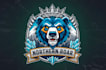 draw stunning bear mascot logo with unique style
