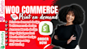 build print on demand woocommerce store, printiful, printify, woocommerce pod