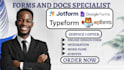 integrate jotform typeform wpforms google forms with hubspot and pipedrive CRM