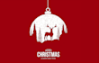 do modern unique christmas and happy new year logo design