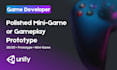 develop polished unity 2d or 3d mini game and gameplay prototype