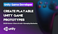 create a playable unity game prototype with clean code