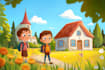 create stunning children book illustration package for KDP