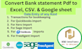 convert bank statement pdf to excel